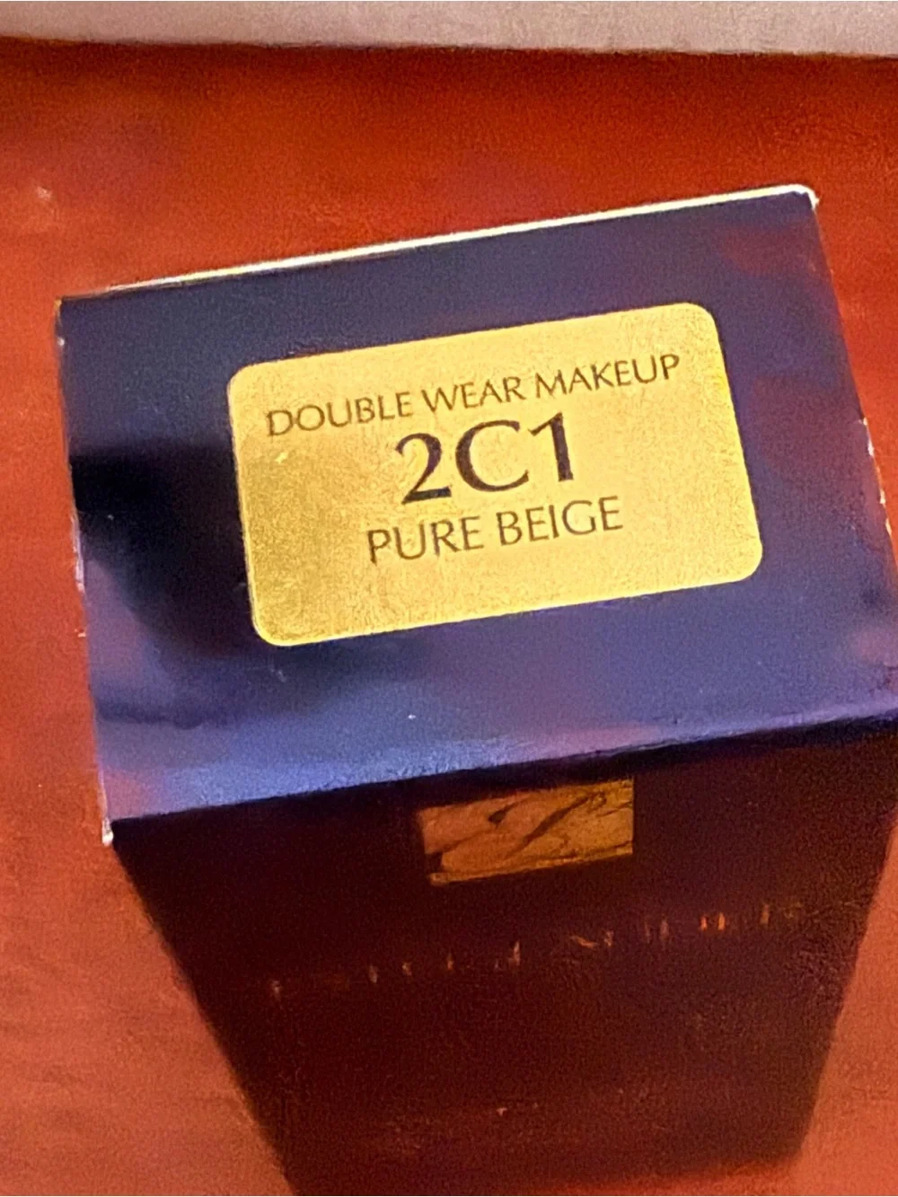Estee Lauder Double Wear Foundation - Beige with Gold Cap